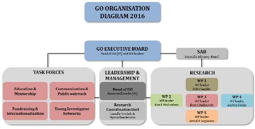Go Organisation diagram 2016